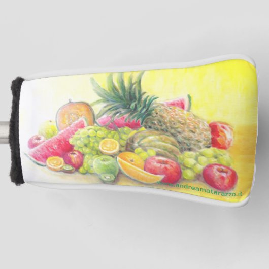 Gelukkig fruit golfheadcover (Voorkant)