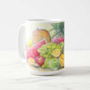 Gelukkig fruit koffiemok