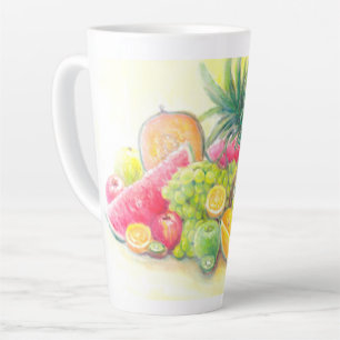 Gelukkig fruit latte mok