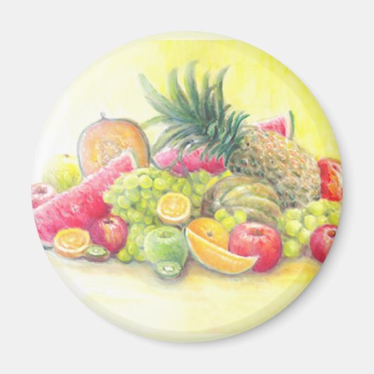 Gelukkig fruit magneet (Voorkant)
