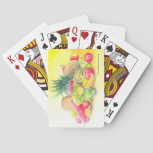 Gelukkig fruit pokerkaarten