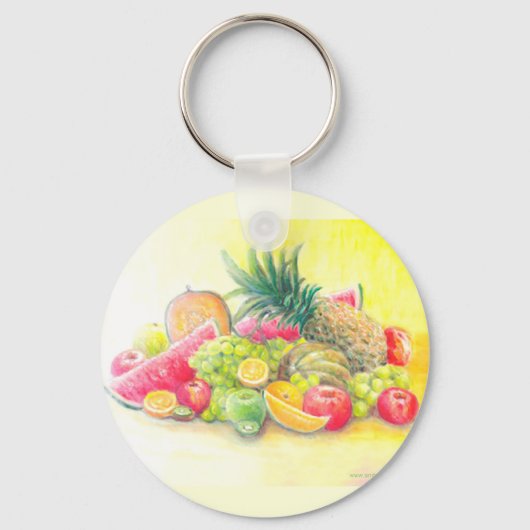 Gelukkig fruit sleutelhanger (Voorkant)