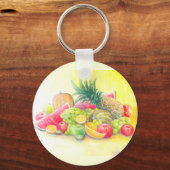 Gelukkig fruit sleutelhanger (Voorkant)