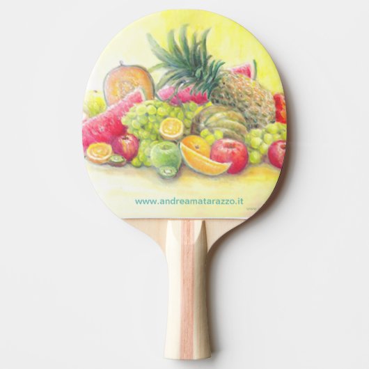 Gelukkig fruit tafeltennisbatje (Voorkant)
