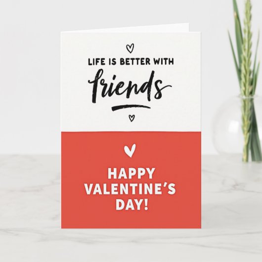 Gelukkig Galentines Dag Kaart (Voorkant)