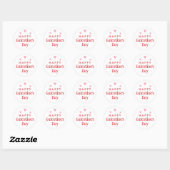 Gelukkig Galentine's Day-feestfavoriet Ronde Sticker (Vel)