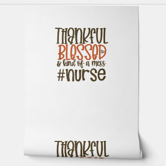 Gelukkig gebufferd en een beetje nerveus Thanksgi Behang