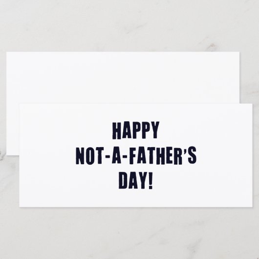 Gelukkig geen Vaderdag (Voorkant / Achterkant)