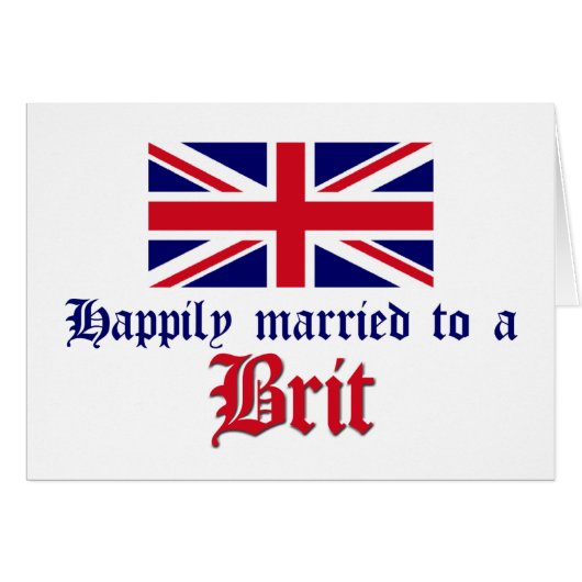 Gelukkig gehuwd met een brit (Voorkant Horizontaal)