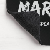 Gelukkig Gehuwde Grappige mousepad Muismat (Hoek)