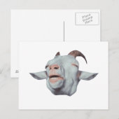 Gelukkig Geitje is gefrustreerd Briefkaart (Voorkant / Achterkant)