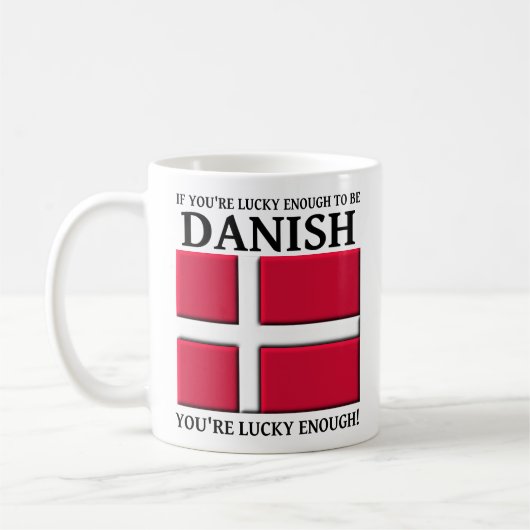 Gelukkig genoeg om Deense mok te zijn (Links)