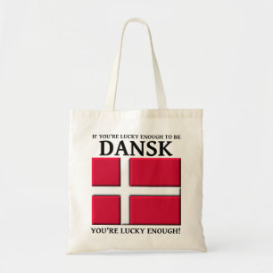 Gelukkig genoeg om een Danske Deense tas te dragen