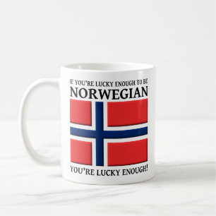 Gelukkig genoeg om een Noorse mok te zijn