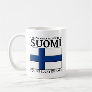 Gelukkig genoeg om een Suomi-Finse mok te zijn