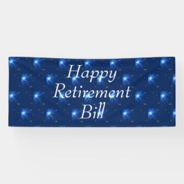 Gelukkig gepensioneerde banner