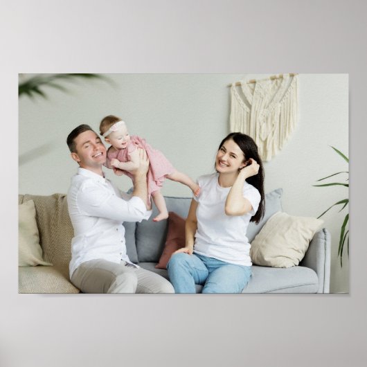 Gelukkig Gepersonaliseerd Poster van de Foto van d (Voorkant)