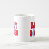 Gelukkig gescheiden koffiemok (Center)