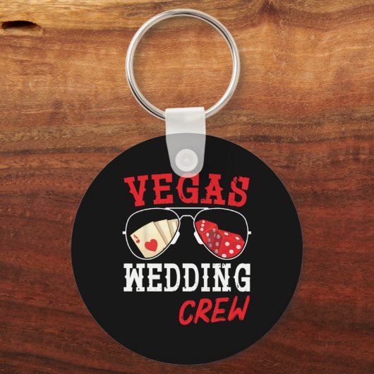 Gelukkig getrouwd bruid bruidegom echtgenoot en vr sleutelhanger (Voorkant)