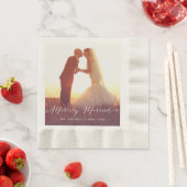 gelukkig getrouwd | Bruidspapier servetten (Insitu)