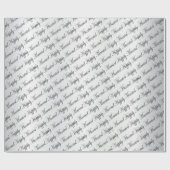 gelukkig getrouwd | Bruiloft | Verjaardag Cadeaupapier (Vlak)