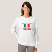 Gelukkig getrouwd Italiaans T-shirt (Voorkant volledig)