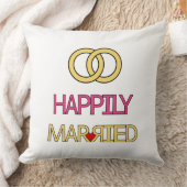 Gelukkig Getrouwd Kussen (Deken)