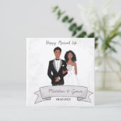 Gelukkig getrouwd leven, illustratie, (Staand voorkant)