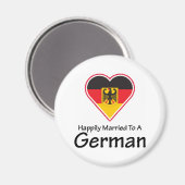Gelukkig getrouwd met een Duitser Magneet (Voorkant / Achterkant)