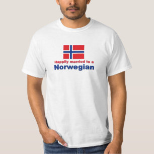 Gelukkig getrouwd met een Noor T-shirt