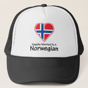 Gelukkig getrouwd Noors Trucker Pet