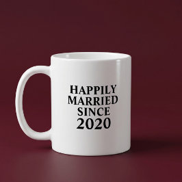 Gelukkig Getrouwd Sinds Custom Couples Koffiemok