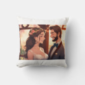 Gelukkig getrouwde koppels kussen (Voorkant)