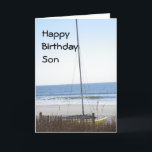 GELUKKIG GEWELD ***SON*** KAART<br><div class="desc">Deze kaart is zo cool. Je zoon zal er zeker van houden,  dus waarom stuur je het vandaag niet! Als je SON van het strand houdt,  zoals we dat deden toen we daar woonden,  zal dit een grote glimlach op zijn gezicht maken!!!!! BEDANKT voor een van mijn acht winkels.!!</div>