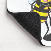 Gelukkig gezelschap van de bijen muismat (Hoek)