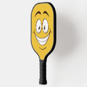 Gelukkig gezicht boos gezicht pickleball paddle (Links)