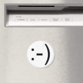 Gelukkig gezicht emoticon! magneet (Insitu (Vaatwasser))