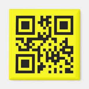 ☺ Gelukkig Gezicht Glimlachende Emoji -- QR-code Magneet