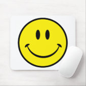 Gelukkig gezicht muismat (Met muis)