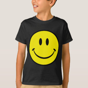 Gelukkig gezicht t-shirt