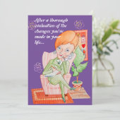 Gelukkig gezond wenskaart bedankkaart (Staand voorkant)