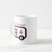 Gelukkig Glamper! Koffiemok (Voorkant links)