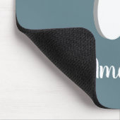 Gelukkig glimlachend tandtandheelkundig deeg muismat (Hoek)