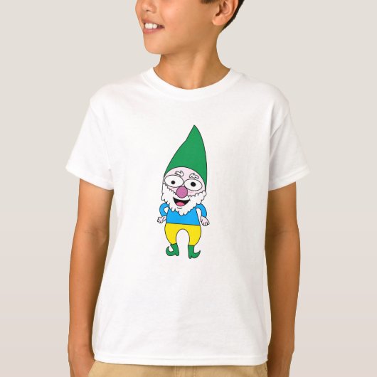 Gelukkig Gnome Kind Shirt (Voorkant)