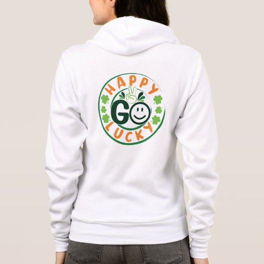 Gelukkig Go Lucky-52904 Hoodie (Achterkant)