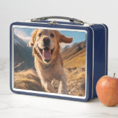 Gelukkig Golden Retriever Running (In situ)