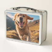 Gelukkig Golden Retriever Running (Achterkant)