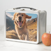 Gelukkig Golden Retriever Running (In situ)