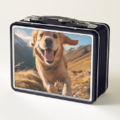 Gelukkig Golden Retriever Running (Achterkant)