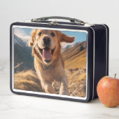 Gelukkig Golden Retriever Running (In situ)